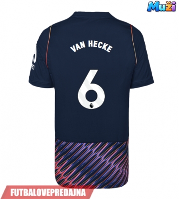 Lacne Muži Futbalové dres Tottenham Hotspur Jan Paul van Hecke #6 2026-27 Krátky Rukáv - Preč